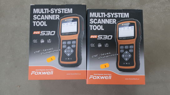 2 stk. multi-system skanner FOXWELL NT530