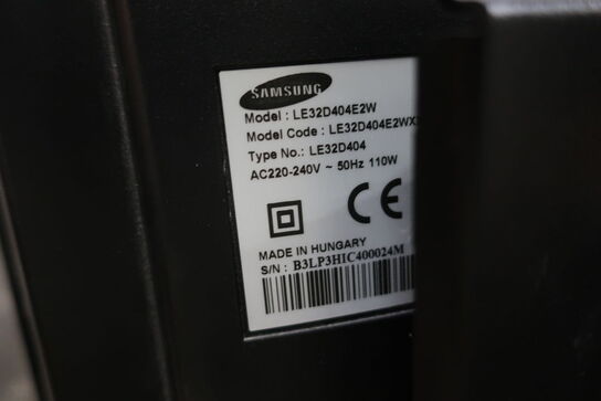 Fladskærmstv SAMSUNG LE32D404E2W