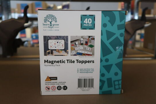 Tal, Tile toppers, 40 dele - Learn & grow