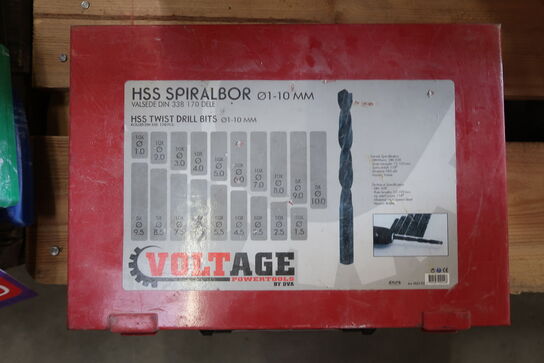 Voltage HSS metalborsæt 