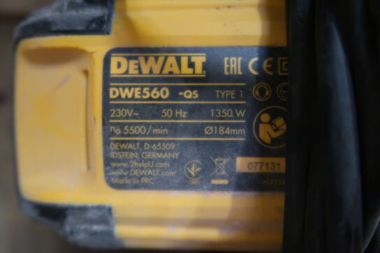 Rundsav, Dewalt DWT560-qs