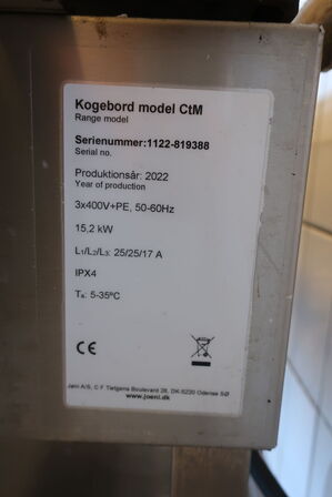 Kogebord CtM