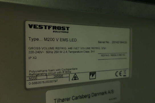 Køleskab VESTFROST M200 V EMS LED