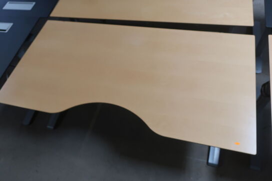 El. hæve/sænkebord 90x180 cm. 