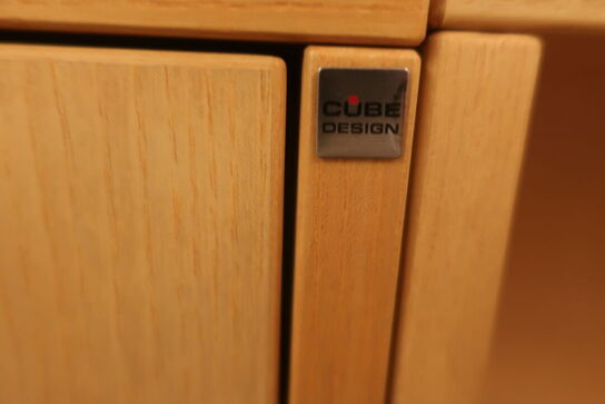 2 stk. skabe CUBE DESIGN