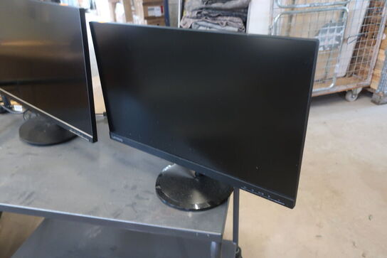 2 stk. skærme LENOVO D24-20 og L27i-28