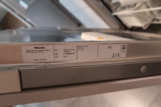 Integreret opvaskemaskine MIELE G 5467 SCVI XXL