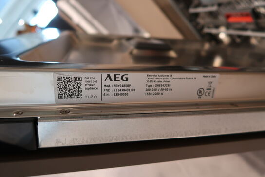 Integreret opvaskemaskine AEG FSK94858P