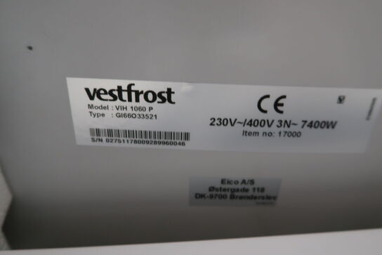 Induktionskogeplade VESTFROST VIH 1060 P