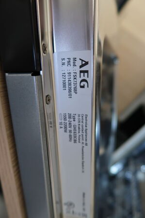Integreret opvaskemaskine AEG FSK73768P