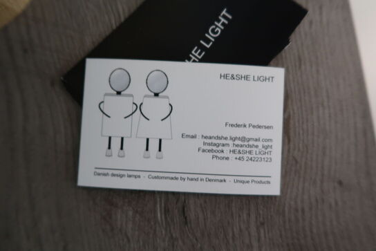 Bordlampe HE&SHE LIGHT