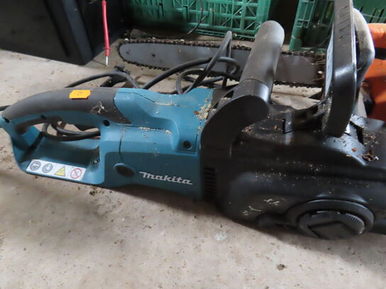 2 stk. motorsave på el - MAKITA UC3551A og ATIKA
