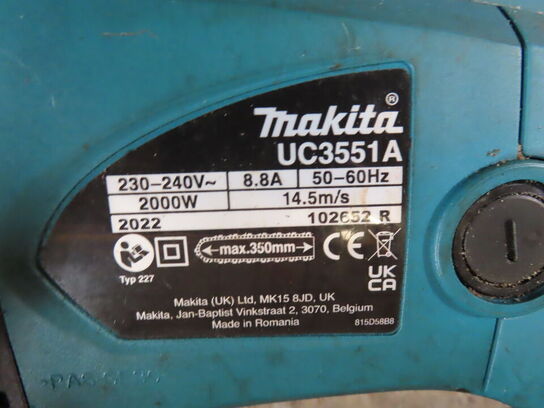 2 stk. motorsave på el - MAKITA UC3551A og ATIKA