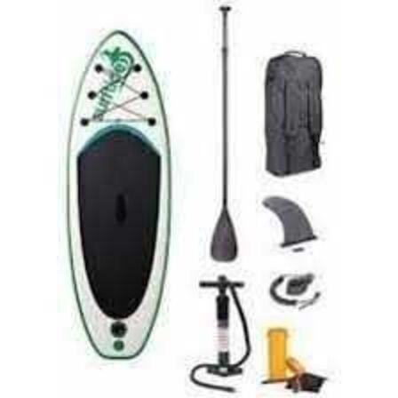 Surftide Seagull Paddleboard 240 cm Hvid/grøn Junior