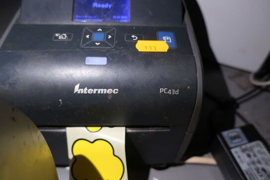 Labelprinter INTERMEC PC43D med feeder