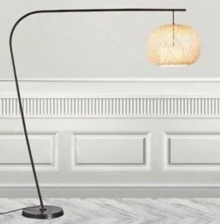 Nordlux hisoka gulvlampe i fsc certificeret bambus(ubrugt)