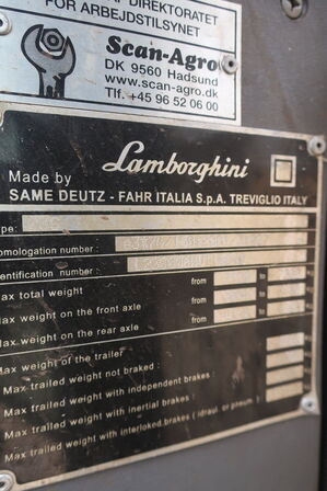 Traktor LAMBORGHINI R4. 105 23S