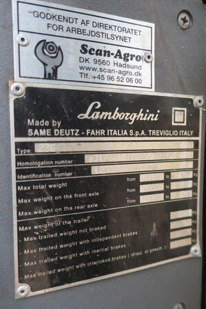 Traktor LAMBORGHINI R4. 105 23S