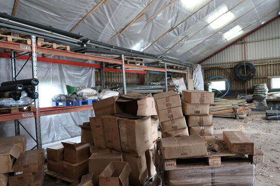 4 fag pallereoler uden indhold