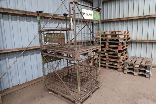 4 stk. pallebure samt EURO-Paller