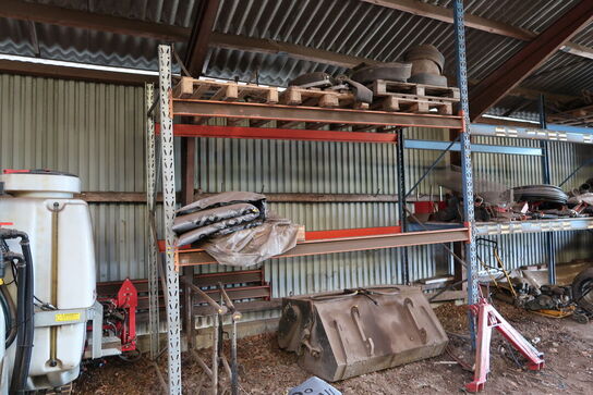 4 fag pallereoler uden indhold