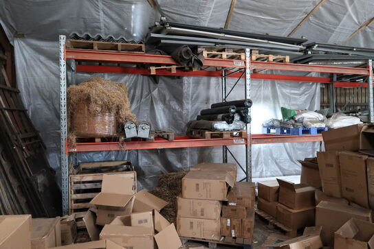 4 fag pallereoler uden indhold