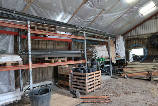 4 fag pallereoler uden indhold