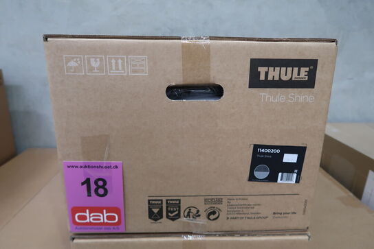 Thule Shine byvogn aluminium/grå melange