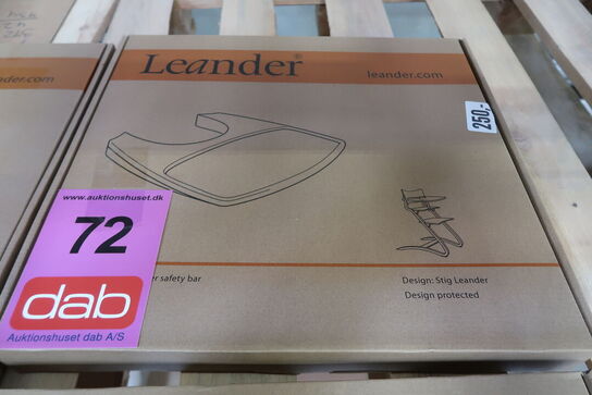 Bakke til Leander højstol - Hvid
