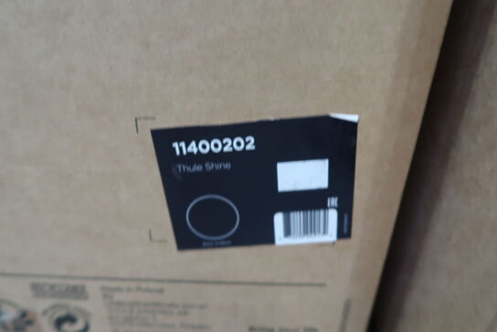 Thule Shine byvogn sort/sort