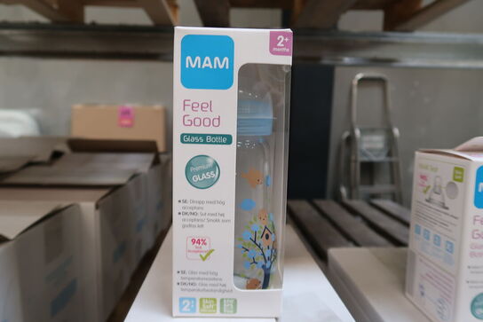 6 stk. Feel Good Glas Sutteflaske Neutral 260 ml 