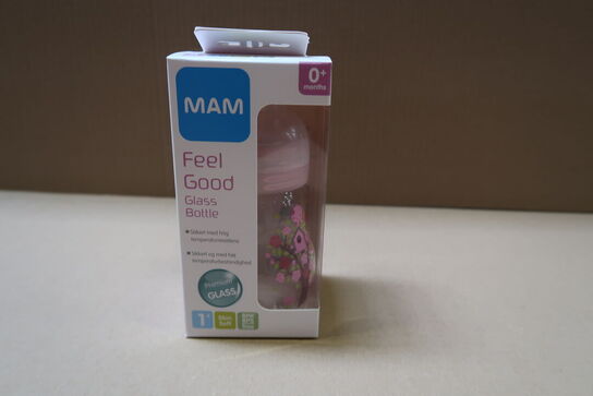 7 stk. Mam Glassutteflaske 170 Ml 0 Mdr. 