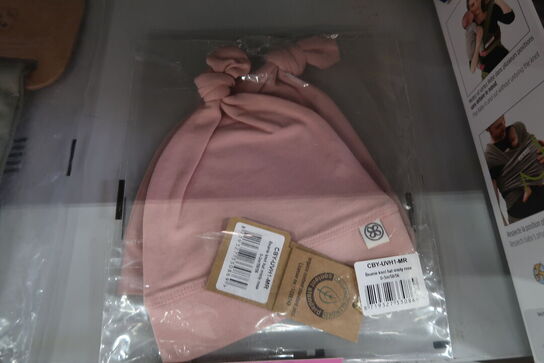 2 stk. Uv Knot Hat Misty Rose 50 56 Fra Cloby