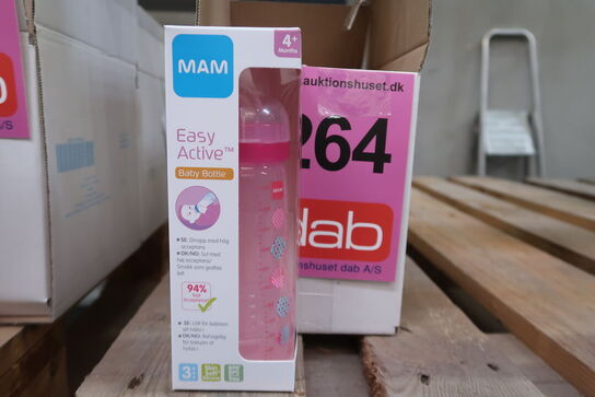 10 stk. MAM Easy Active Baby Bottle 330 ml. - Pink