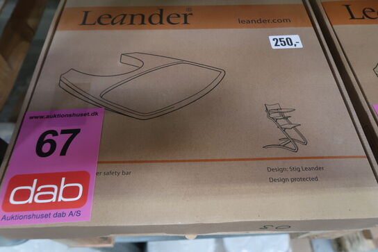 Bakke til Leander højstol - Hvid