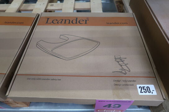 Bakke til Leander højstol - Hvid