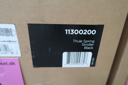 Kompakt klapvogn, Thule Spring - sort