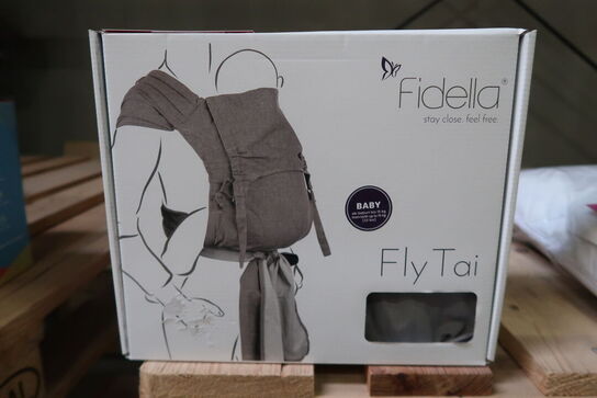 Fidella Fly Tai Bæresele, Cubic Lines Pale Grey