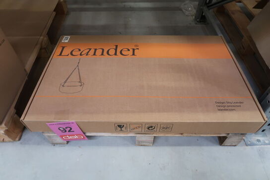 Leander Classic Vugge Madras Grå
