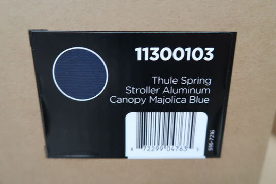 Kompakt klapvogn, Thule Spring - Canopy Majolica Blue