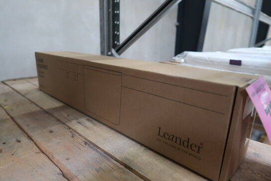 Leander Opbevaring Lang Skinne Holdere Skinne Dusty Grey