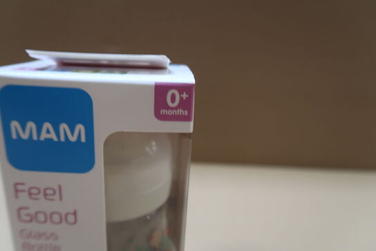 5 stk. Mam Glassutteflaske 170 Ml 0 Mdr. 