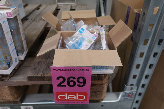 12 pk. MAM Teats 2-pak Str. 1 (0m.+) - Transparent