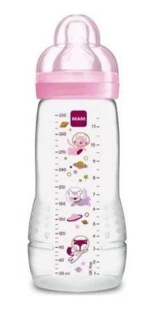 12 stk. MAM Easy Active Baby Bottle 330 ml. - Pink