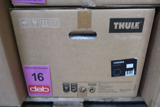 Thule Shine byvogn sort/sort
