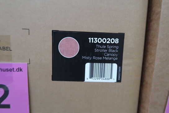 Kompakt klapvogn, Thule Spring - Misty Rose Melange