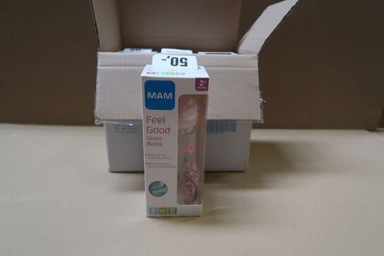 12 stk. Feel Good Glas Sutteflaske Neutral 260 ml 