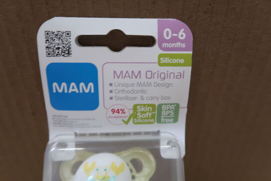 12 pk. MAM Original sutter - 2-pak  0-6 mdr.