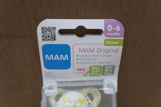 18 pk. MAM Original sutter - 2-pak  0-6 mdr.