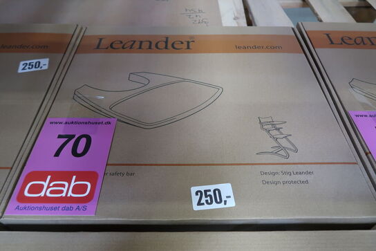 Bakke til Leander højstol - Hvid
